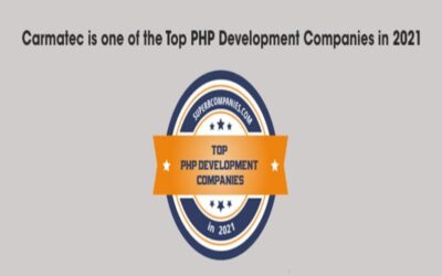 Carmatec is Now Amongst The Top PHP Development Companies in 2021