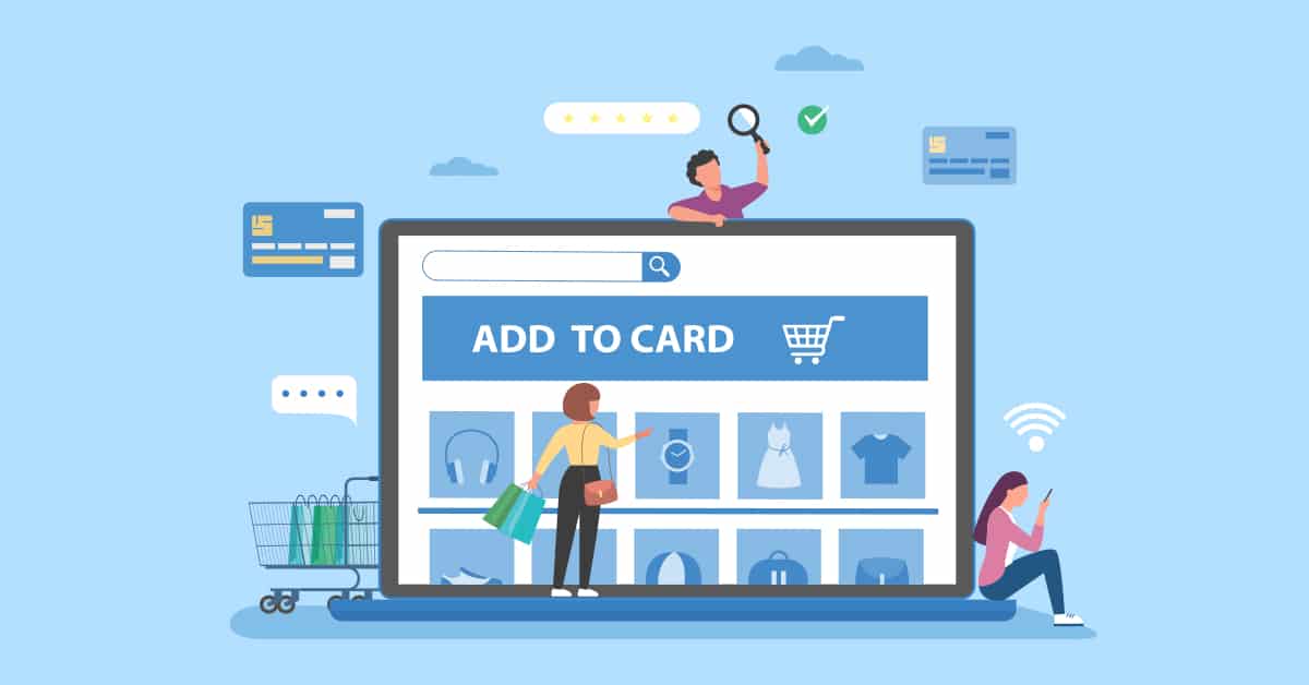 Funciones de diseño de sitios web de comercio electrónico