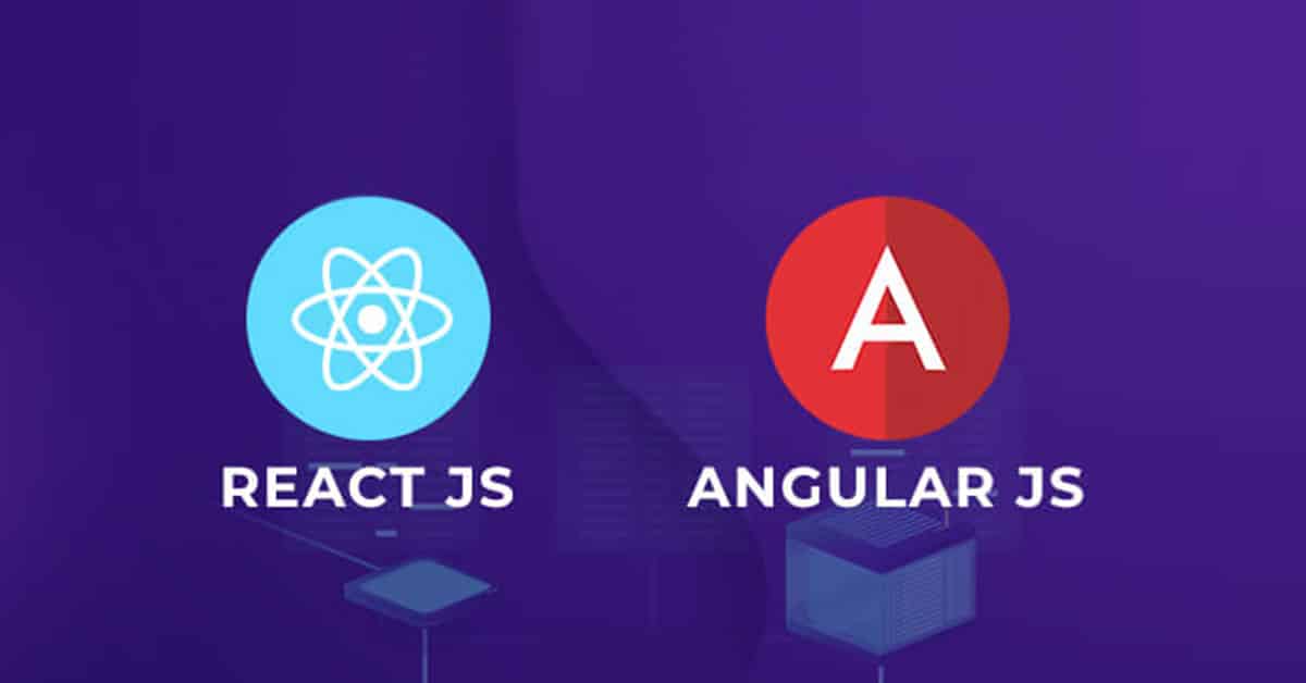 Réagir vs angulaire