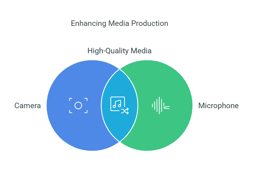 High quality Visuals and Audio