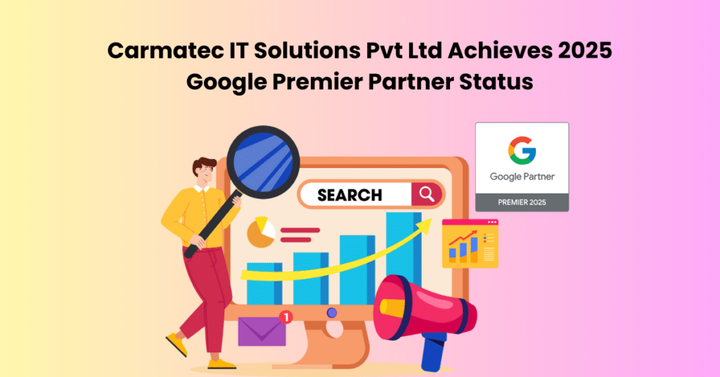 Carmatec bereikt 2025 Google Premier Partner-status
