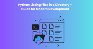 Python Listing Files in a Directory