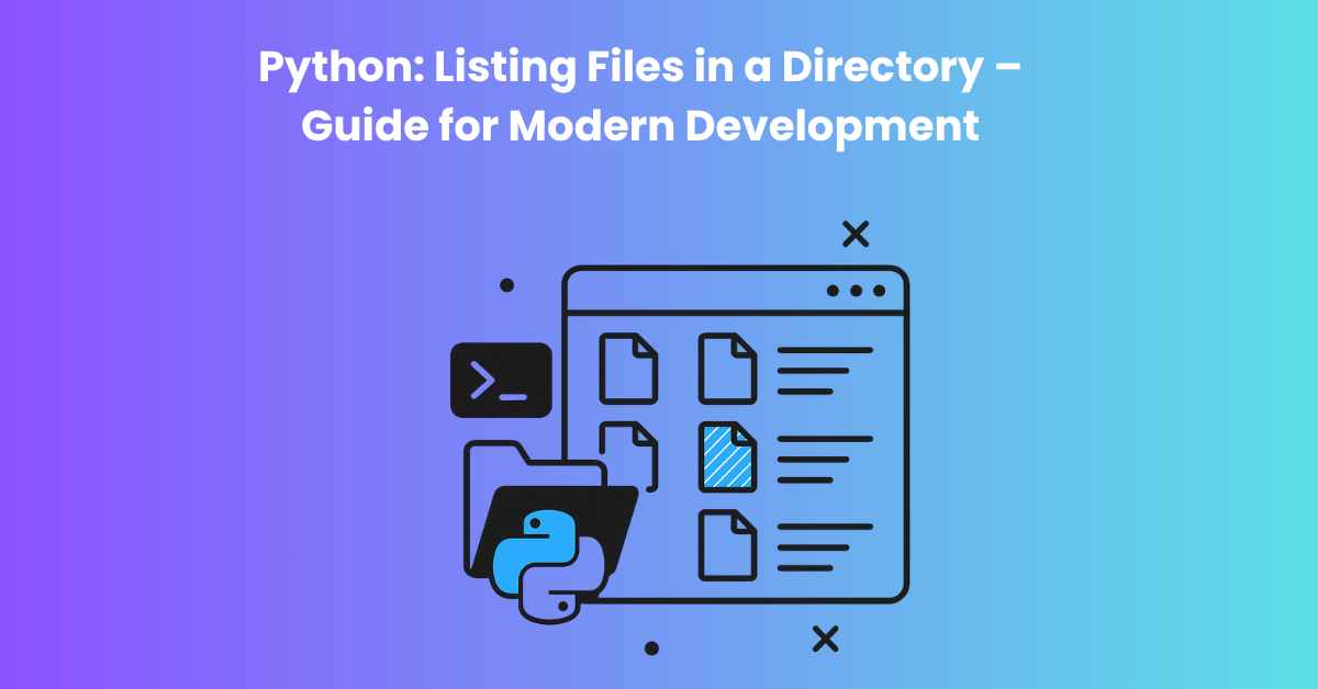 Python Listing Files in a Directory