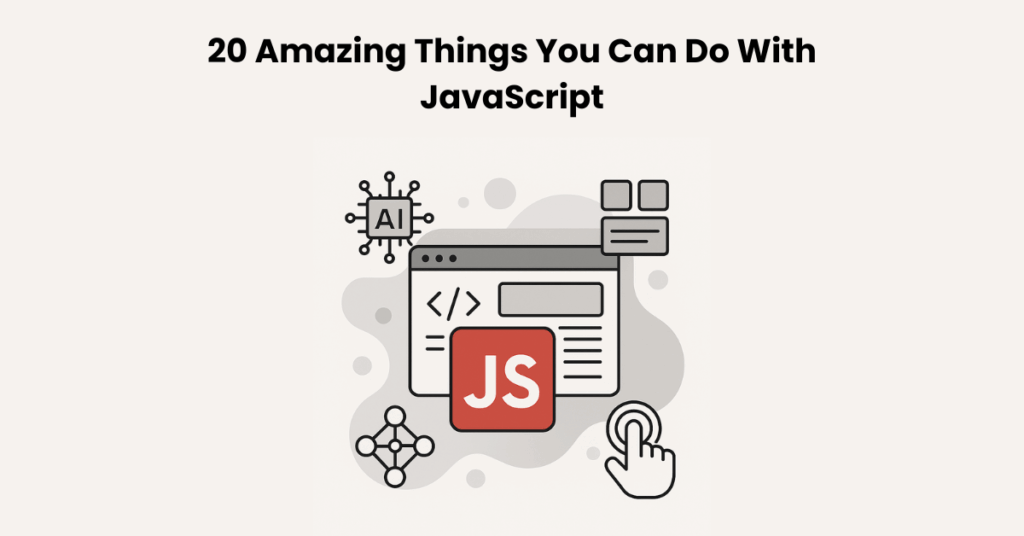 20 cosas increíbles que puedes hacer con JavaScript