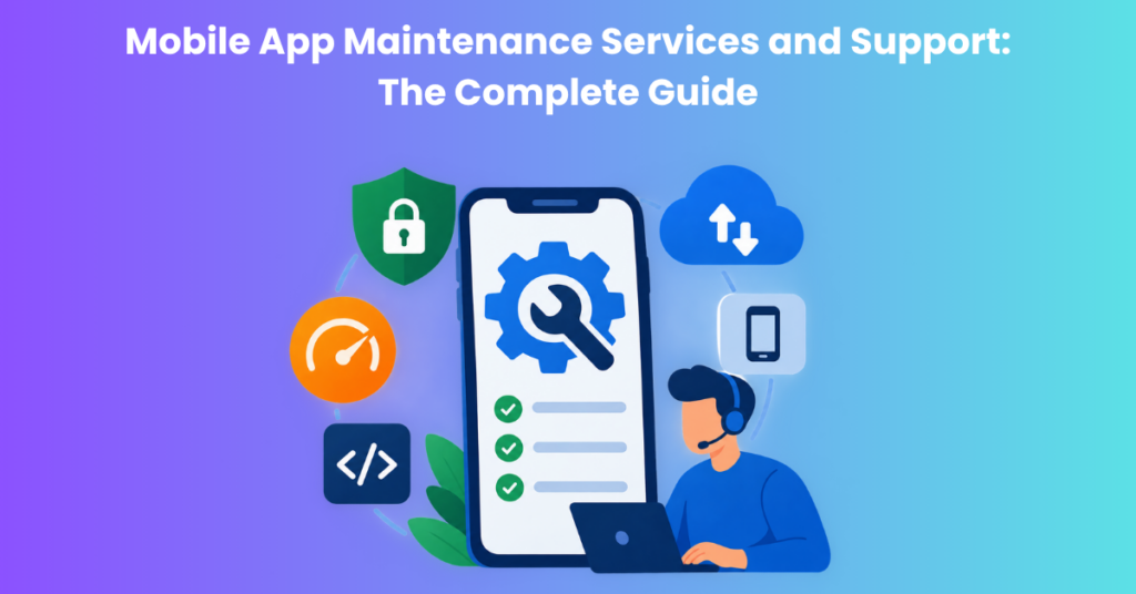 Servizi di manutenzione e assistenza per app mobili